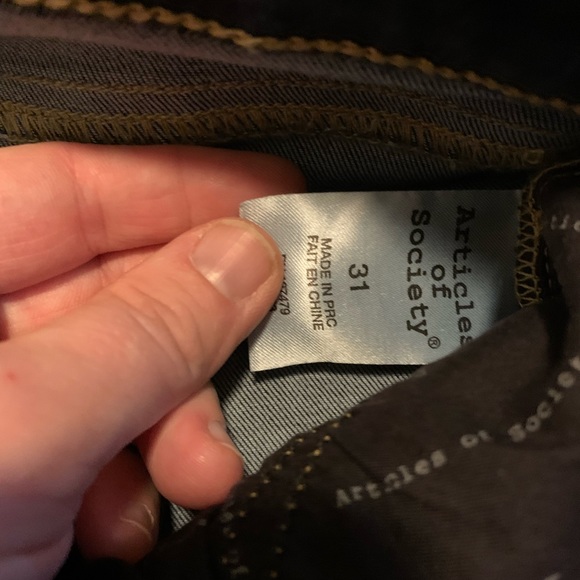 NWT Articles of Society Mid-Rise Jegging Jeans 31 - Picture 4 of 6